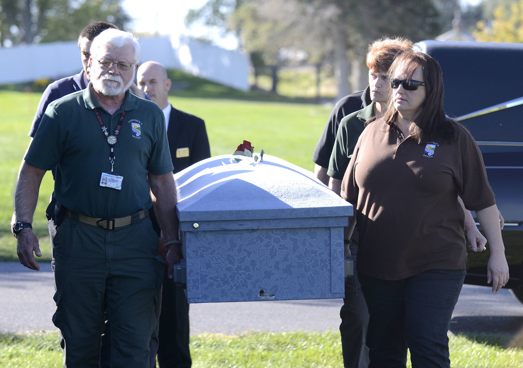 Funeral for Unidentified Woman